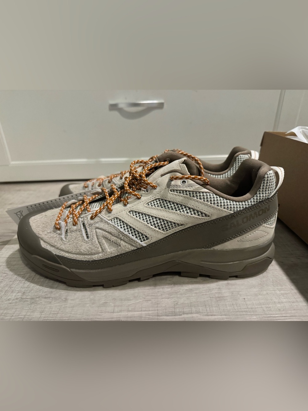 Salomon Men’s Trail Running Shoe - Taupe/Olive